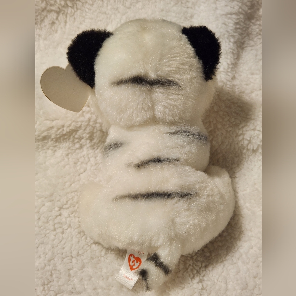 Ty Beanie Babies Collection Tundra the White Tiger Bday November 29 - Picture 3 of 4